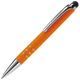 Stylus balpen - metaal - draaimechanisme - ergonomisch
