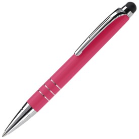 Stylus balpen - metaal - draaimechanisme - ergonomisch
