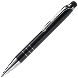Stylus balpen - metaal - draaimechanisme - ergonomisch