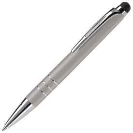 Stylus balpen - metaal - draaimechanisme - ergonomisch