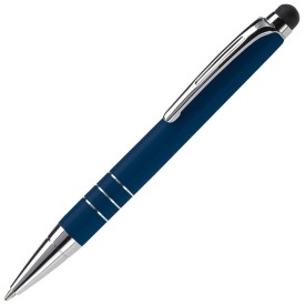 Stylus balpen - metaal - draaimechanisme - ergonomisch