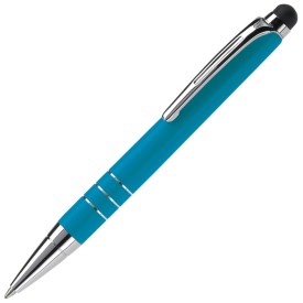 Stylus balpen - metaal - draaimechanisme - ergonomisch