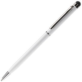 Stylus balpen - metaal - draaimechanisme - gestroomlijnd