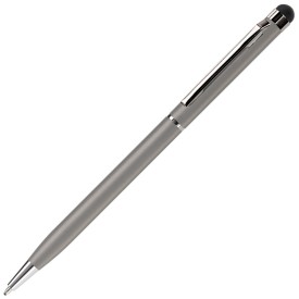 Stylus balpen - metaal - draaimechanisme - gestroomlijnd