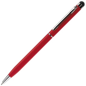 Stylus balpen - metaal - draaimechanisme - gestroomlijnd