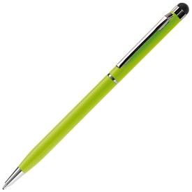 Stylus balpen - metaal - draaimechanisme - gestroomlijnd