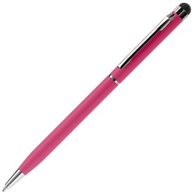 Stylus balpen - metaal - draaimechanisme - gestroomlijnd