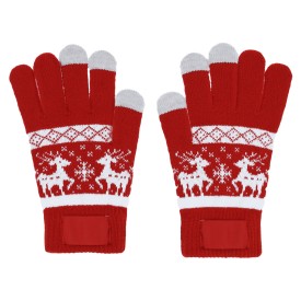 Touchscreen Handschoenen Kainex-Rood