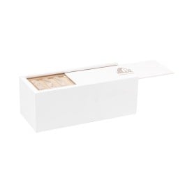 Black Mount toren spel - hout - witte opbergbox