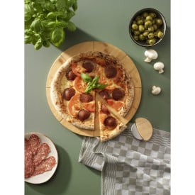Tramonti snij- en pizzaplank - bamboe FSC 100% - met sapgroef