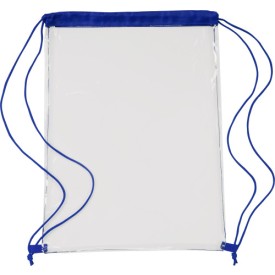 Transparante rugzak (PVC)-Kobaltblauw