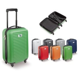 Handbagage koffer - 53 x 33 x 20 cm - dubbele rits