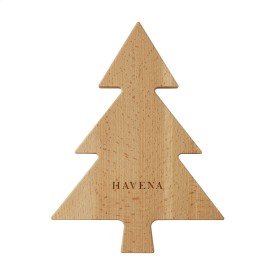 Kerstboom snijplank 35 x 26 cm - beukenhout