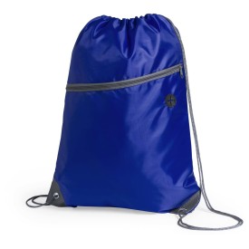 Rugzak - polyester - 210D - met trekkoord - met voorvak en koptelefoonuitgang