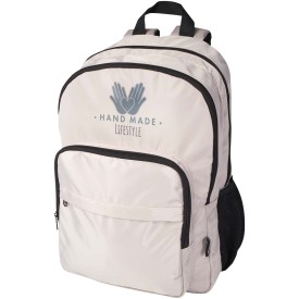 Trend Plus GRS gerecyclede 15,6 inch laptoprugzak 20 l-Oatmeal
