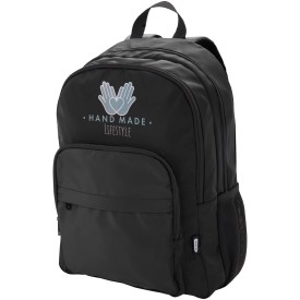 Trend Plus GRS gerecyclede 15,6 inch laptoprugzak 20 l-Zwart