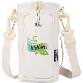 Trip Aware™ reisflestas - gerecycled polyester - 2L- trekkoordsluiting - verstelbare band