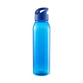 TRITAN Drinkfles WAVE 650 ML-Transparant-blauw / blauw