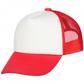 Trucker cap kids-Rood/wit