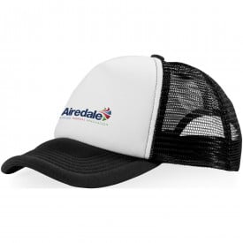 Trucker pet, 5 panel-Zwart