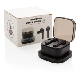 True wireless oordoppen en draadloze opladein oplaadbare box