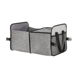 Trunk organizer - rPET vilt - 31 x 28 x 48 cm - opvouwbaar