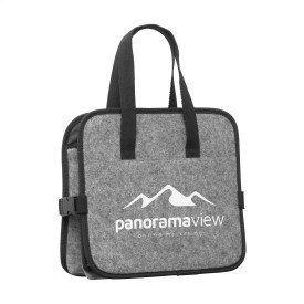 Trunk organizer - rPET vilt - 31 x 28 x 48 cm - opvouwbaar