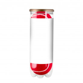 Tube gekleurde padelballen-Rood