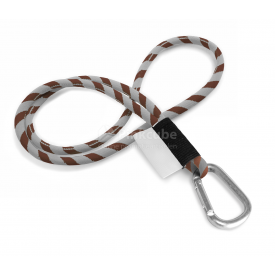 Tube keycord-Bruin