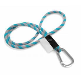 Tube keycord-Groen blauw