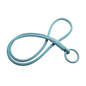 Tubyard lanyard met elastische buis-Ijsblauw