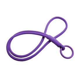 Tubyard lanyard met elastische buis-Paars