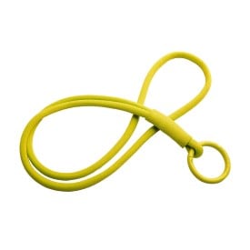 Tubyard lanyard met elastische buis-Zon oranje
