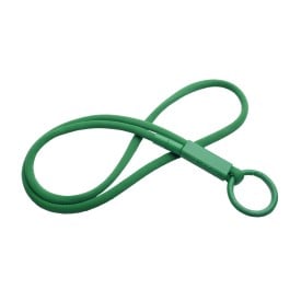 Tubyard lanyard met gerecycleerde plastic buis-Groen