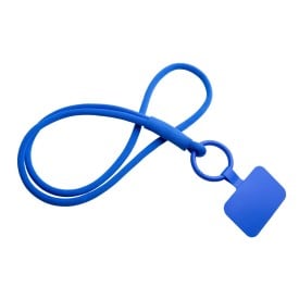 Tubyard lanyard telefoonhouder met elastische buis-Oceaanblauw