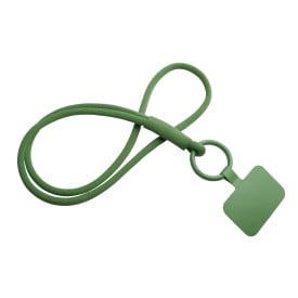Tubyard lanyard telefoonhouder met elastische buis-Olijf