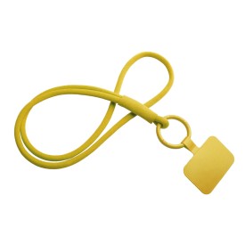 Tubyard lanyard telefoonhouder met elastische buis-Zon oranje