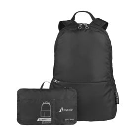 Tucano Compatto Eco Backpack opvouwbare rugzak-Zwart