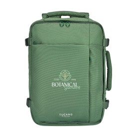 Tucano Tugo 3M Cabin Backpack 16 inch handbagage rugzak-Donkergroen