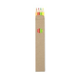 Tucker potloodset - hout - 4-delig - groot