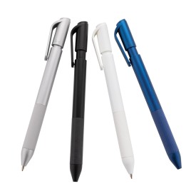 TwistLock balpen - gerecycled kunststof - blauwe inkt