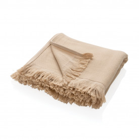 UKIYO Aware™ Keiko effen hammam handdoek 100x180cm-Bruin