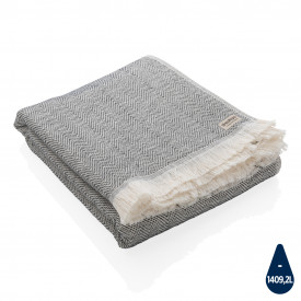 Ukiyo Hisako AWARE™ 4 Seizoenen Deken/Handdoek 100x180-Zwart