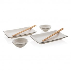 Ukiyo sushi dinerset - keramiek - voor 2 personen