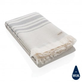 Ukiyo Yumiko AWARE™ Hammam Handdoek 100x180cm-Grijs