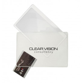 Ultra dun plastic vergrootglas
