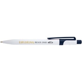 Unica balpen van gerecycled plastic (blauwe inkt)-Navy