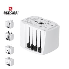 Universele Reis Adapter Skross MUV USB 30W PD
