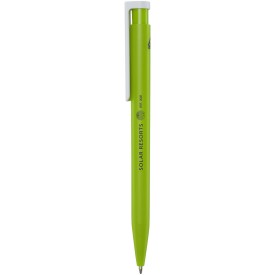 Unix balpen van gerecycled plastic-Appelgroen