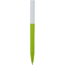 Unix balpen - gerecycled kunststof - blauwe inkt - gekleurd onderstuk